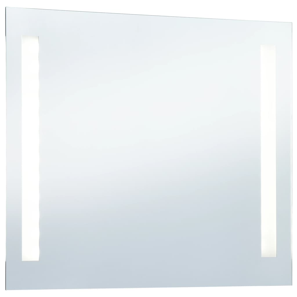 vidaXL Specchio da Parete a LED per Bagno 100x60 cm