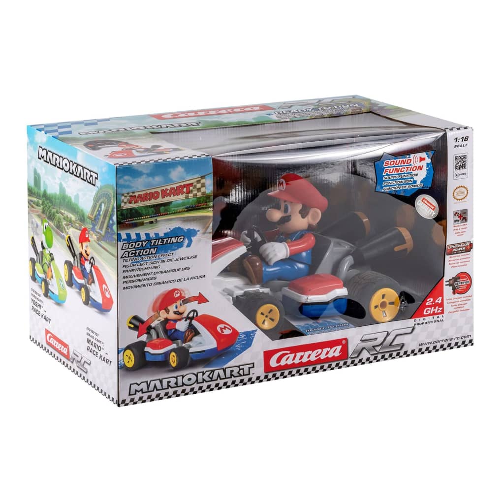 Carrera Macchina Radiocomandata per Bambini Nintendo Mario Kart