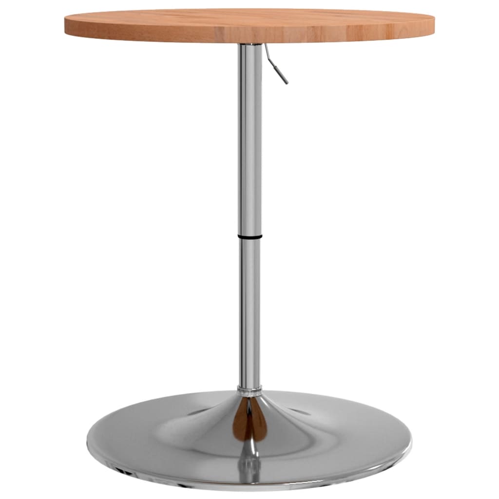 vidaXL Tavolino da Bar Ø60x90,5 cm in Legno Massello di Faggio