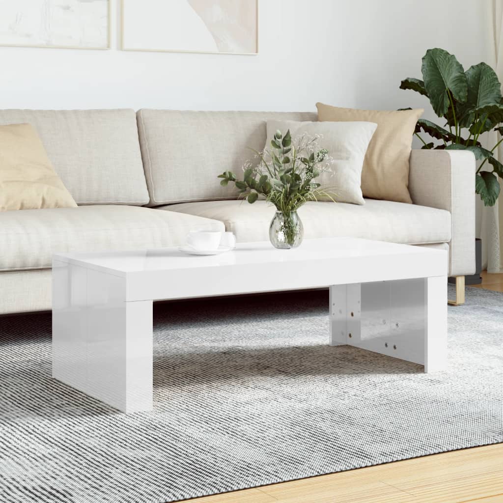 vidaXL Tavolino da Salotto Bianco 60x60x30 cm in Legno Multistrato