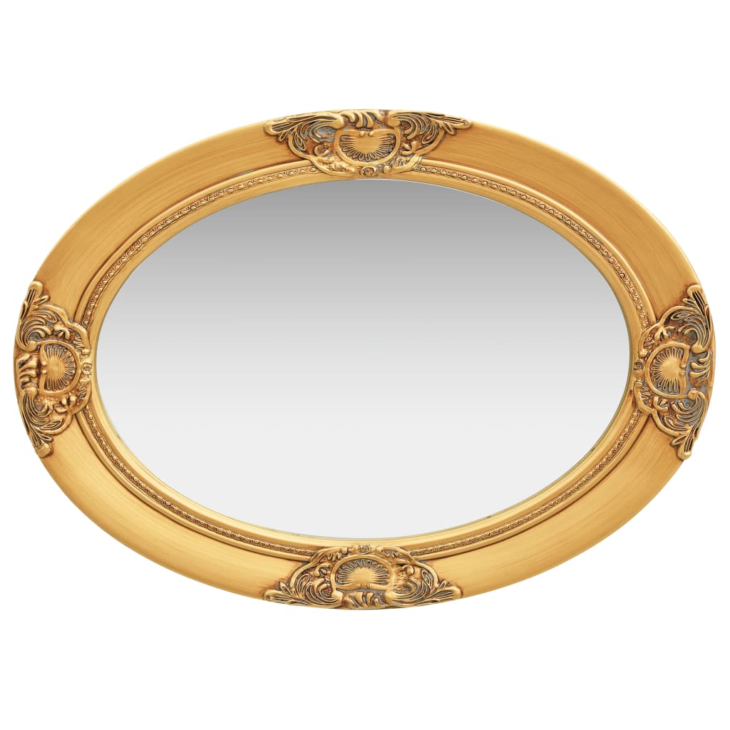 Specchio da parete specchio barocco specchio da corridoio barocco specchio  da parete in legno rococò specchio da parete in legno oro antico 120 cm x  60 cm -  Italia