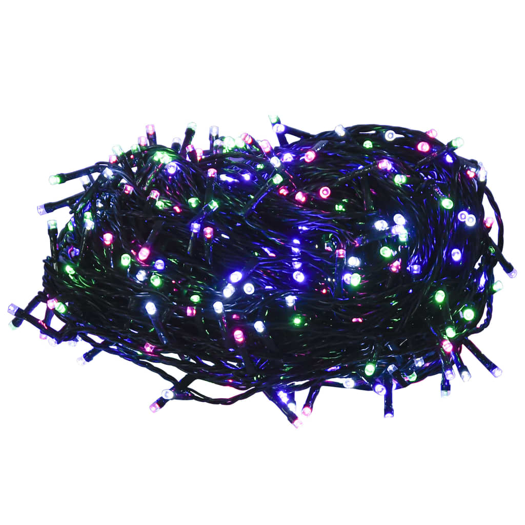 vidaXL Stringa LED con 300 Luci LED Pastello Multicolore 30 m in PVC