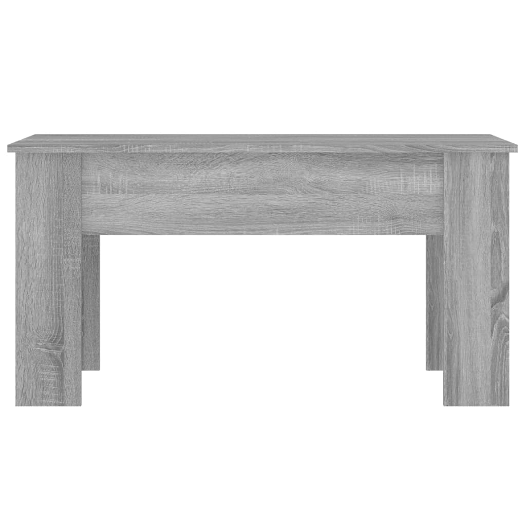 vidaXL Tavolino da Salotto Grigio Sonoma 101x49x52cm Legno Multistrato