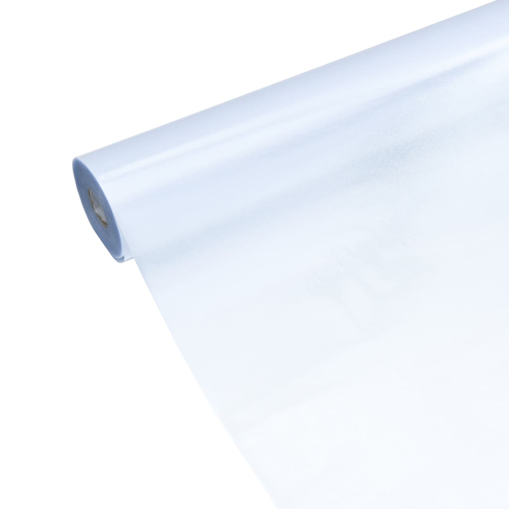 vidaXL Pellicola Statica Smerigliata Grigio Trasparente 45x1000 cm PVC