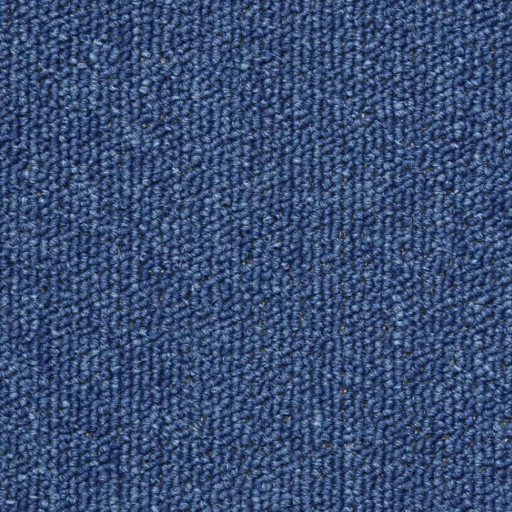 vidaXL Tappetini per Scale 10 pz 65x28 cm Blu