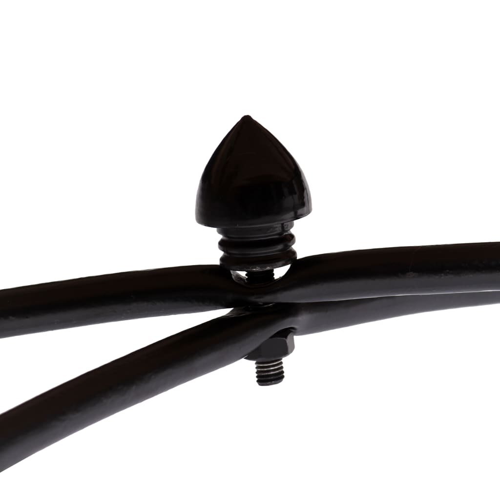 vidaXL Tavolino con Gambe Curve in Massello di Sheesham 110x60x39 cm