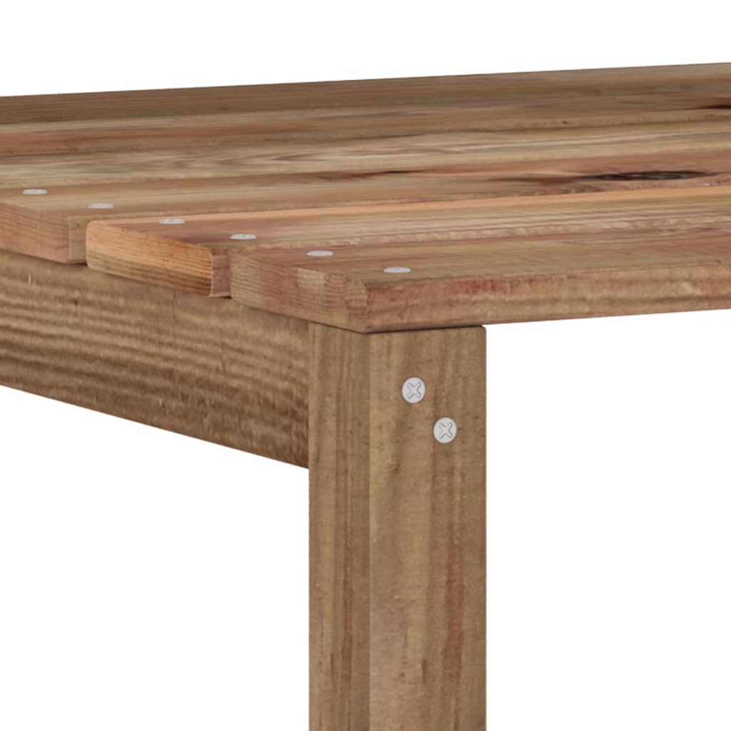 vidaXL Divano da Giardino Pallet 3 Posti con Cuscini Grigi Legno Pino