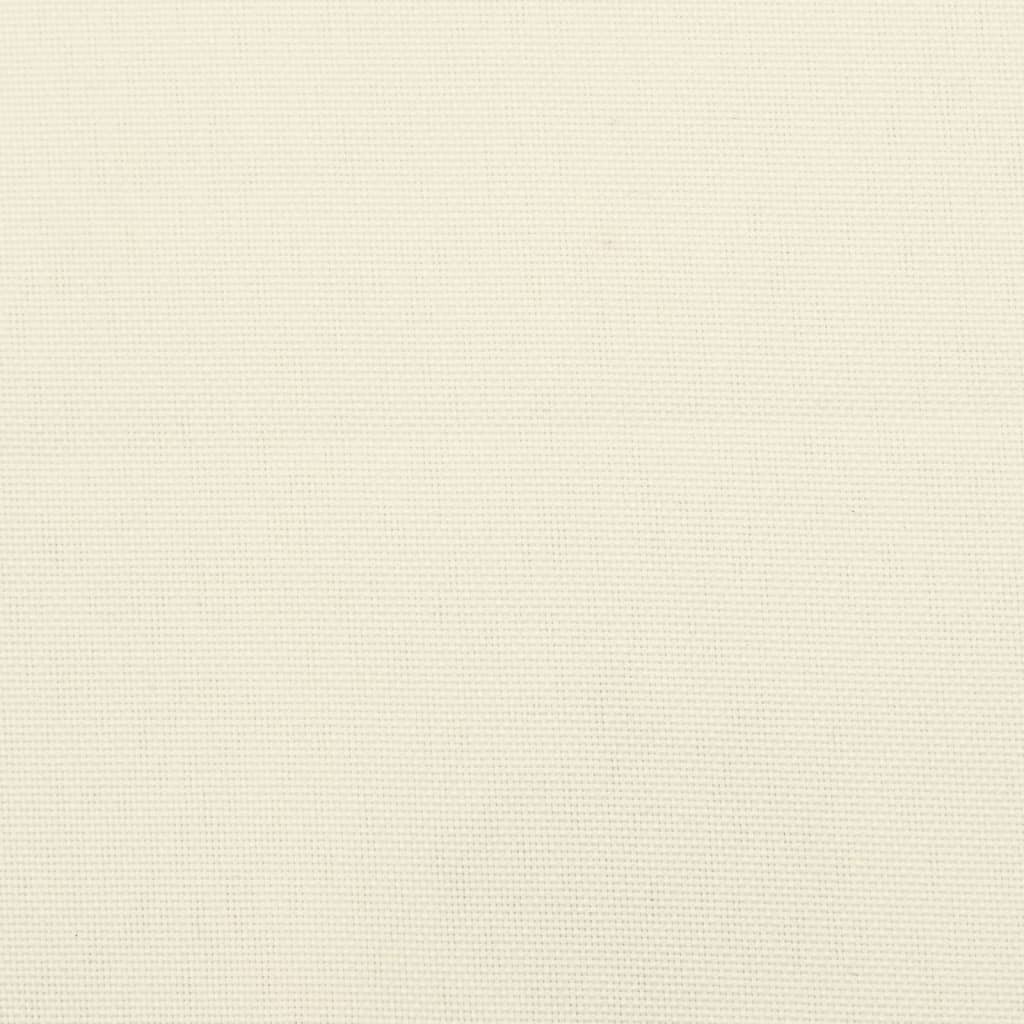 vidaXL Cuscino per Panca Bianco Crema 180x50x7 cm in Tessuto Oxford
