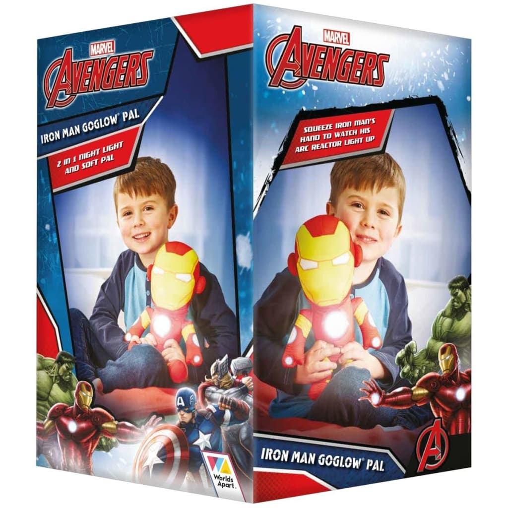 Marvel Luce Notturna Rossa Avengers Iron Man WORL221001