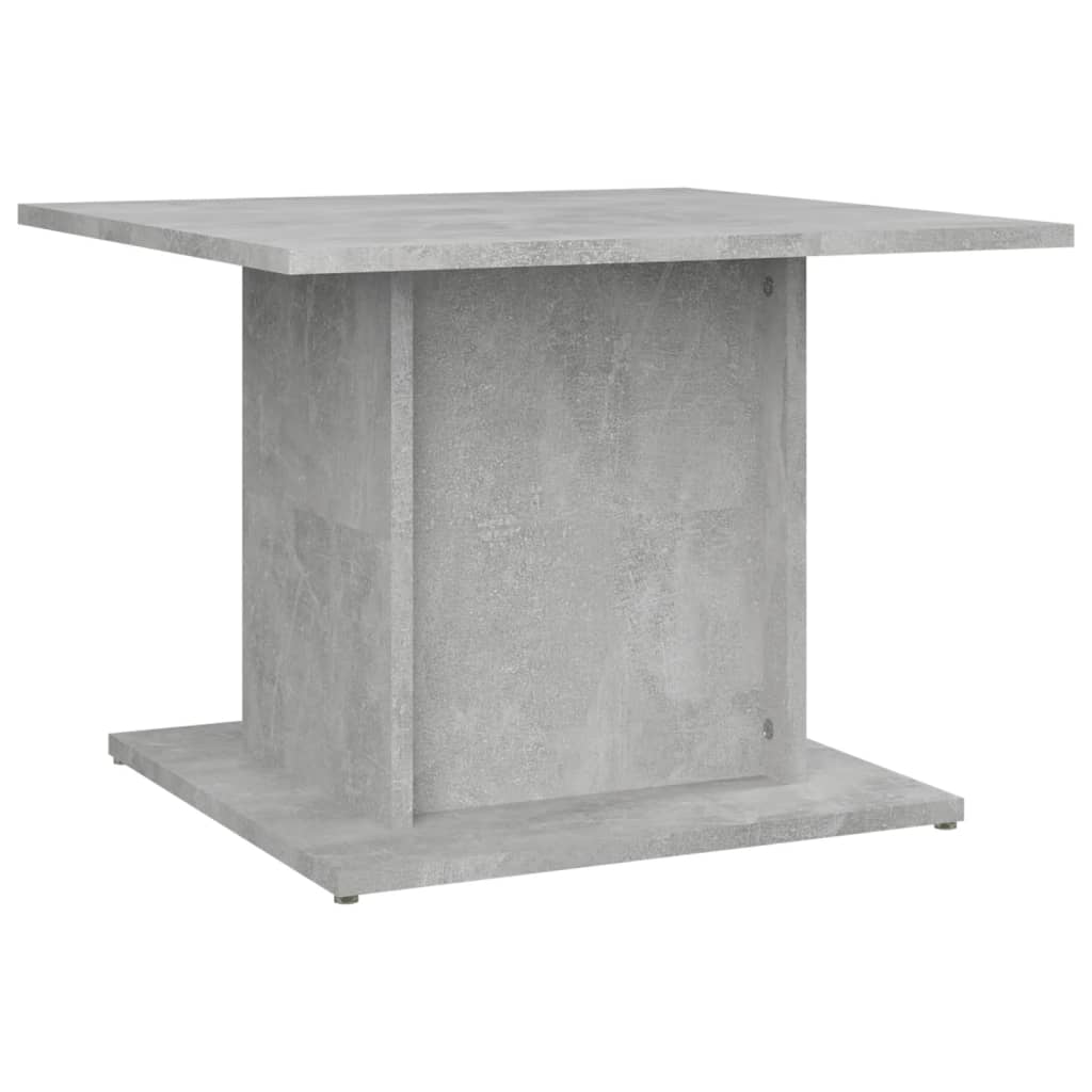 vidaXL Tavolino da Salotto Grigio Cemento 55,5x55,5x40cm in Truciolato