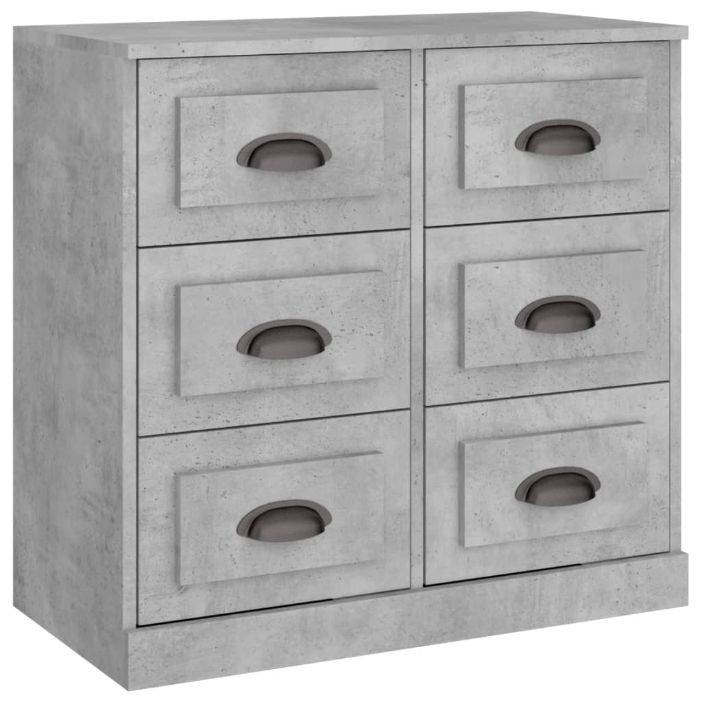 SYFAX™ Credenza Grigio Cemento 69,5x31x115 cm in Legno Multistrato
