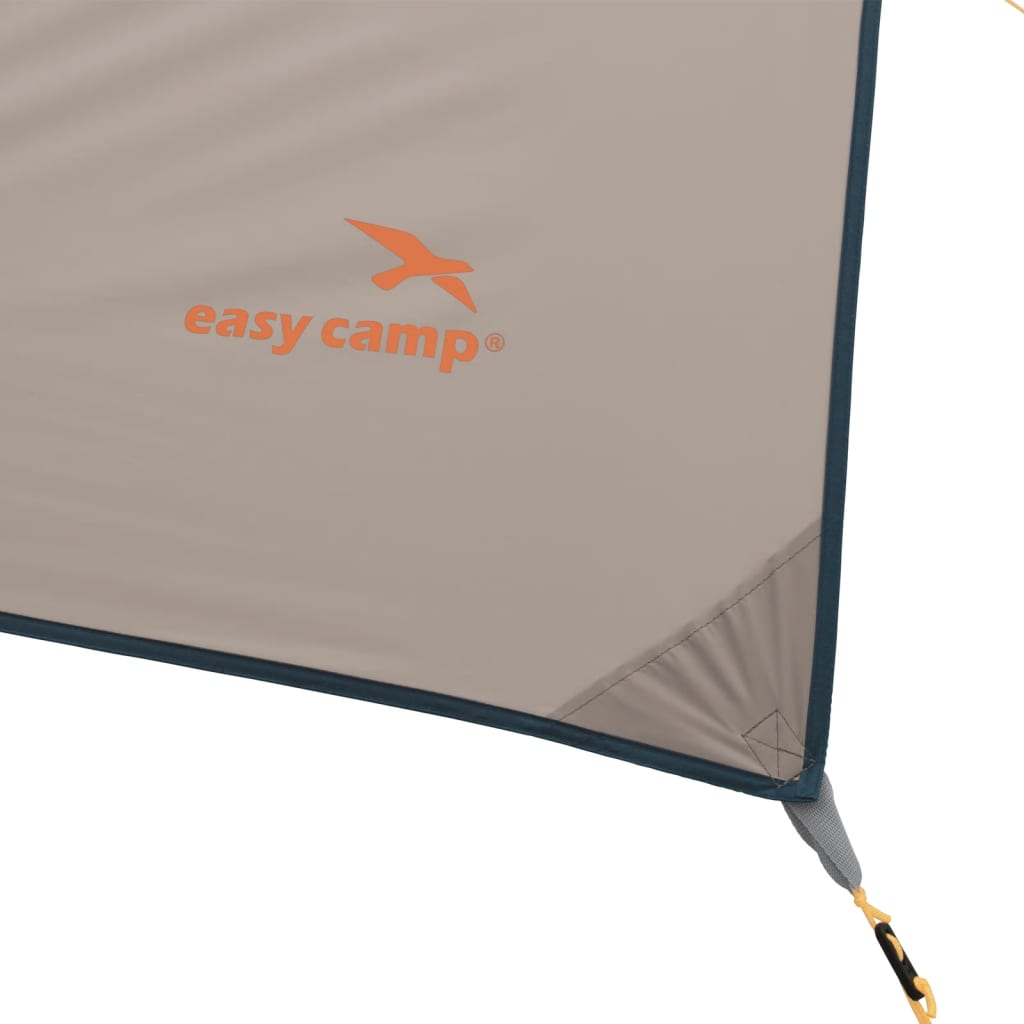 Easy Camp Telo per Tenda Cliff 2,6x2 m Grigio e Sabbia