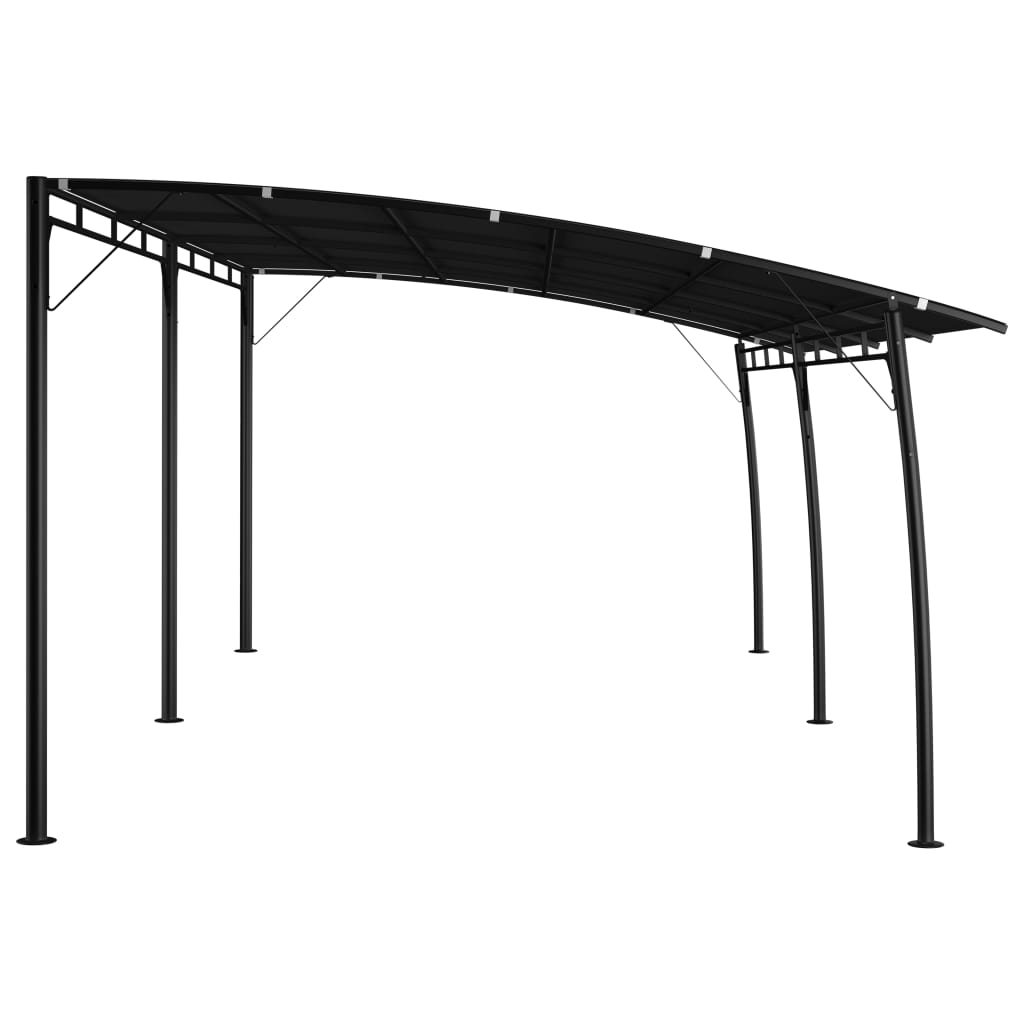 vidaXL Tenda Parasole da Giardino 6x3x2,55 m Antracite