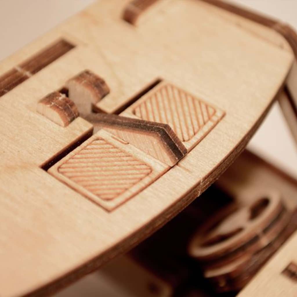 Wood Trick Kit per Modellino in Scala Legno Autocarro