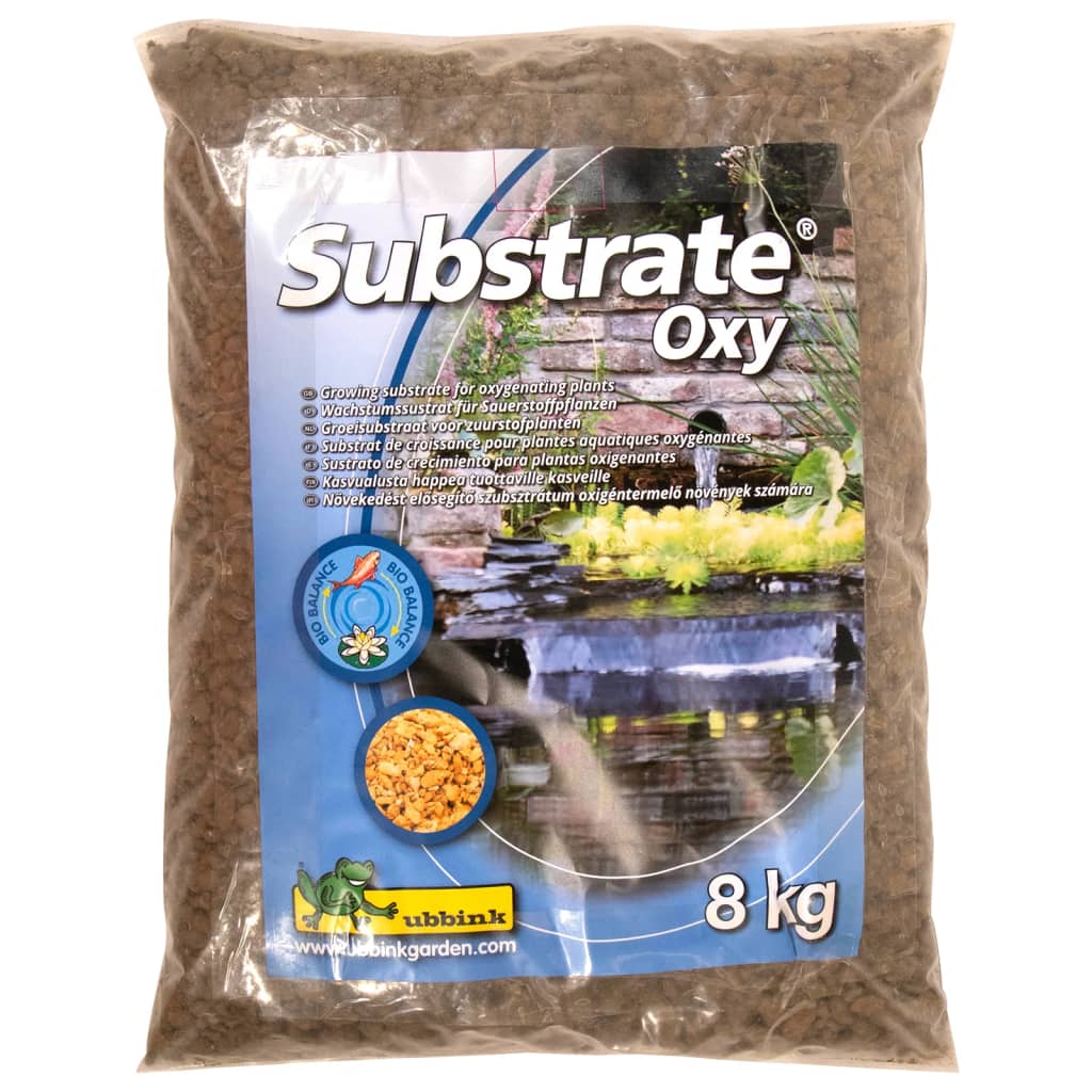 Ubbink Materiale Filtrante Naturale Laghetto Substrat Oxy 2-6mm 8kg