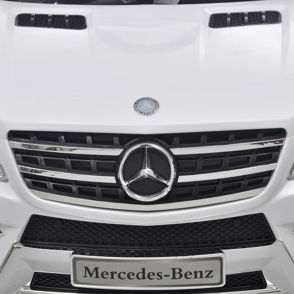 Macchina cavalcabile Mercedes Benz ML350 bianca 6V con telecomando