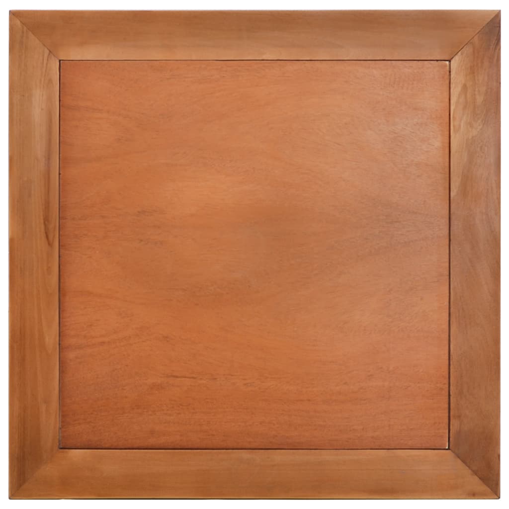 vidaXL Tavolino da Salotto 68x68x30 cm in Legno Massello di Mogano
