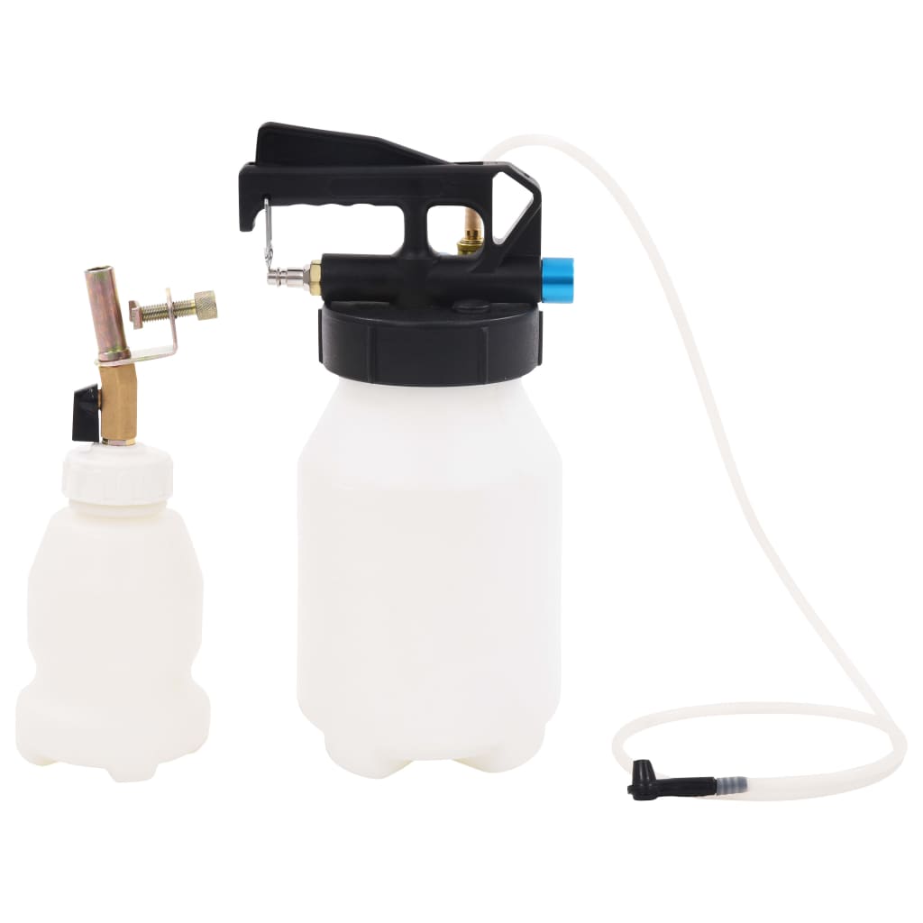 vidaXl Spurgo Freno Pneumatico Pompa Estrattore con Bottiglia 3,5 L