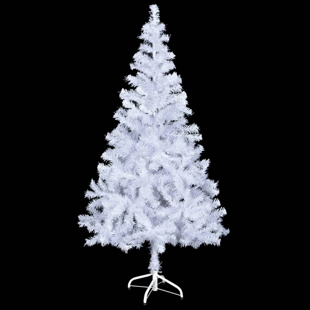 vidaXL Albero di Natale Preilluminato con Palline 120 cm 230 Rami