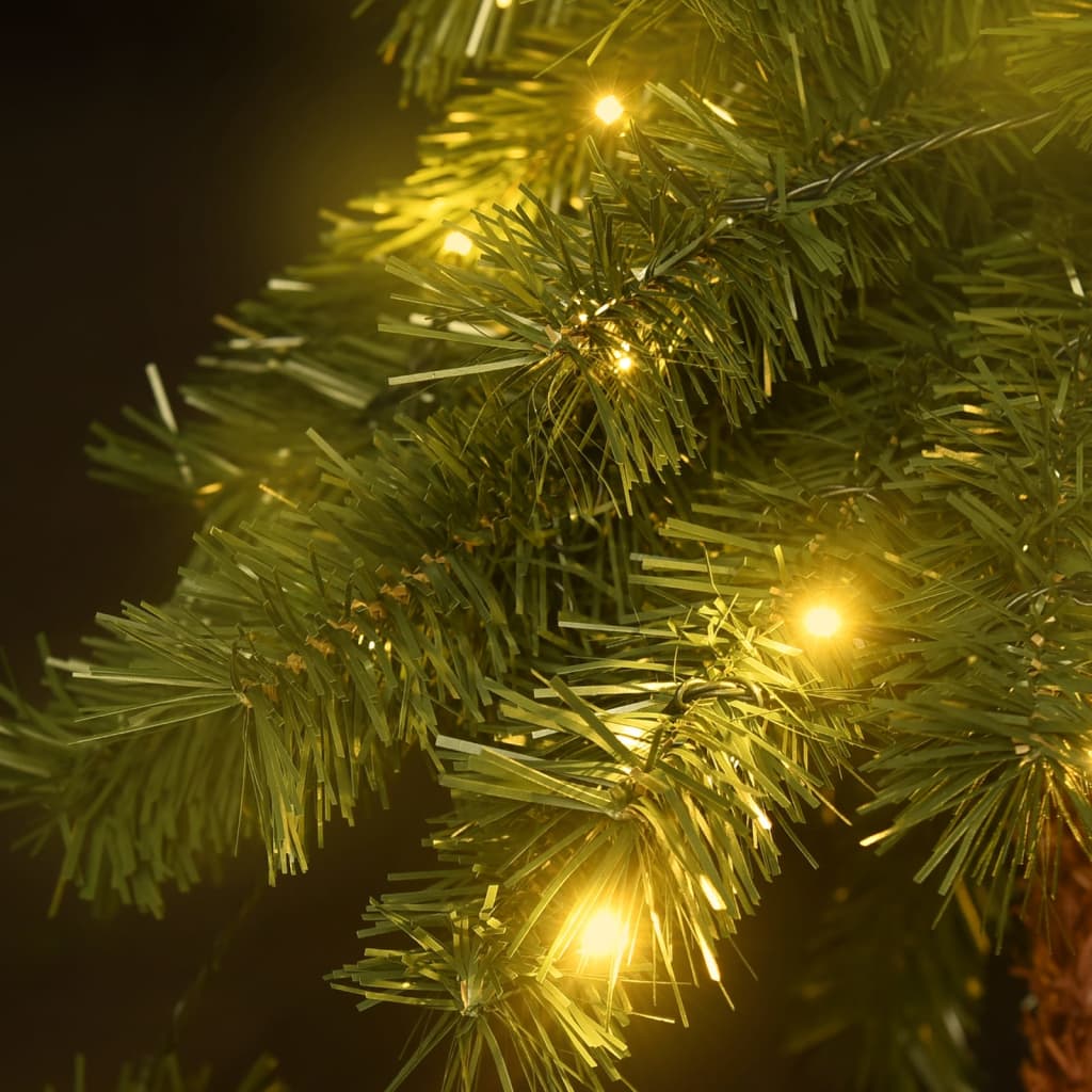 vidaXL Albero di Natale con LED 150 cm