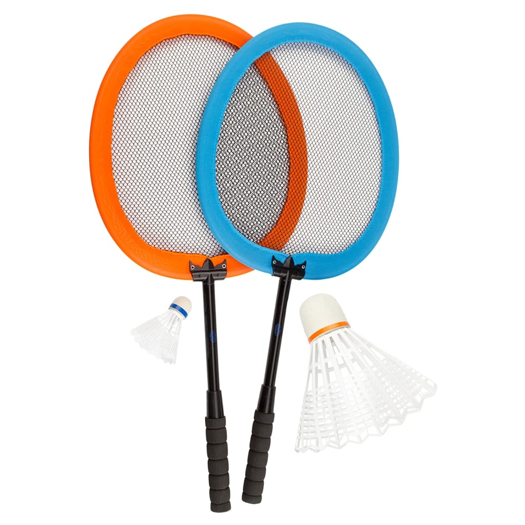 Get & Go Set da Badminton XXL Arancione e Blu