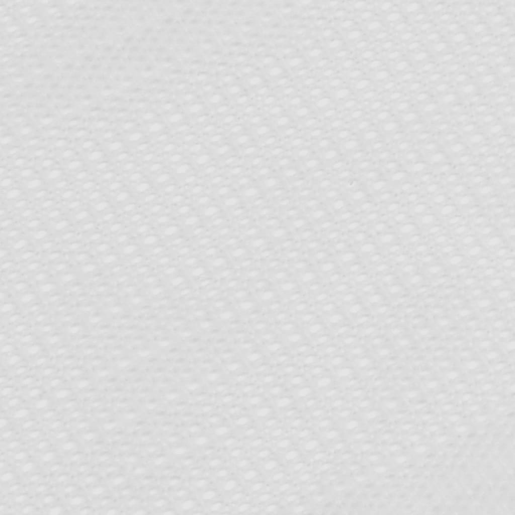 vidaXL Tappeto da Tenda 100x1000 cm Bianco
