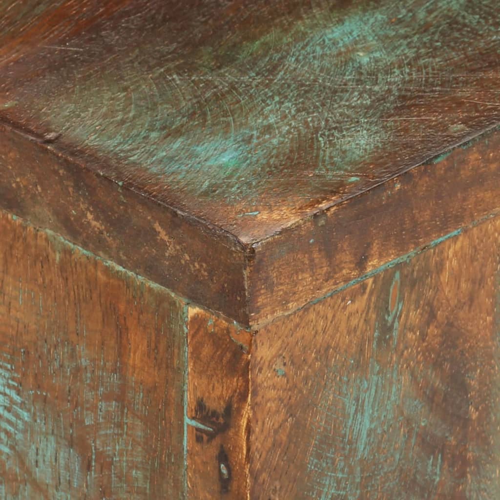 vidaXL Tavolino da Salotto 68x68x41 cm in Legno Massello di Recupero