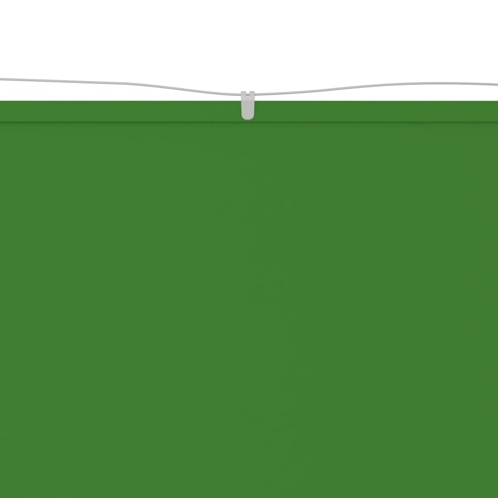 vidaXL Paravento Verticale Verde Chiaro 60x360 cm in Tessuto Oxford