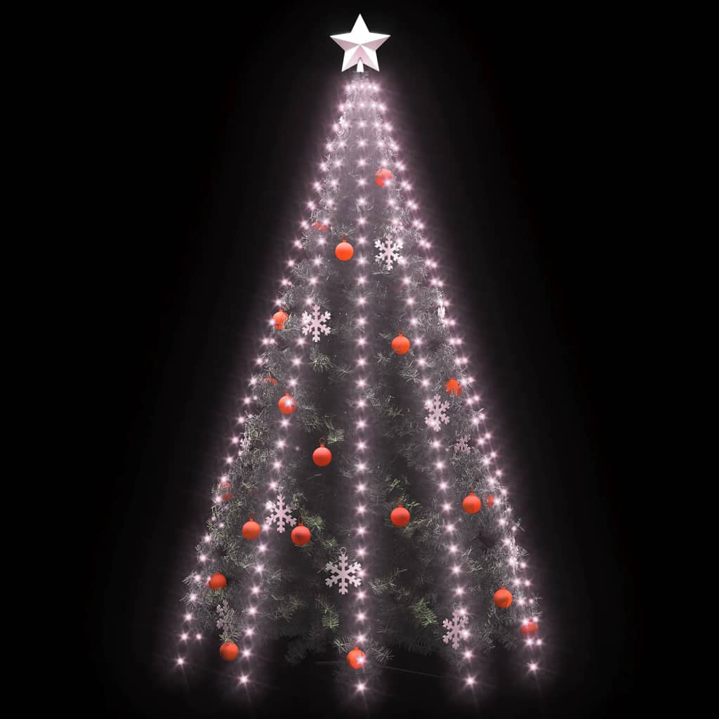 vidaXL Rete di Luci per Albero di Natale con 300 LED 300 cm