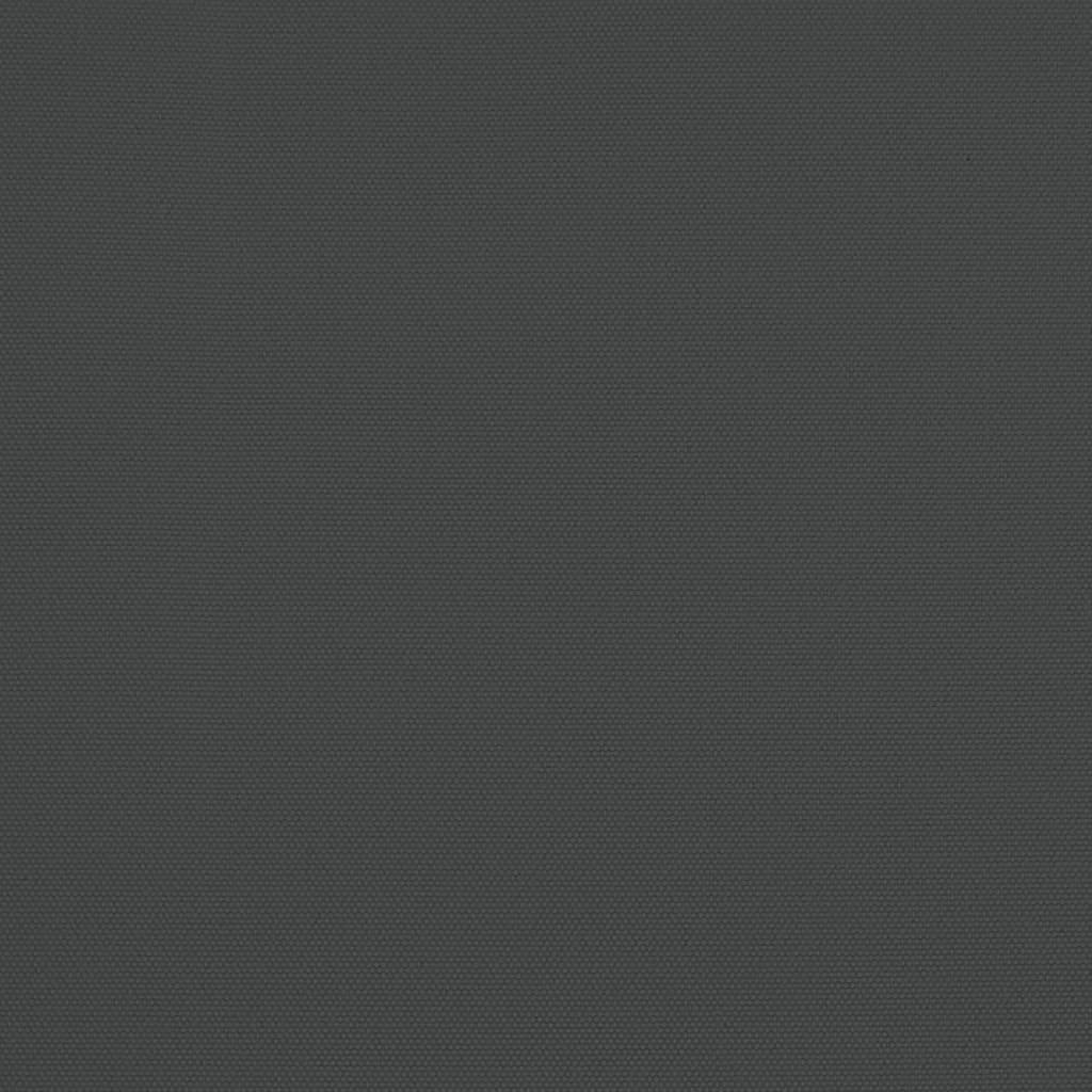vidaXL Ombrellone da Giardino con Palo in Legno Antracite 196x231 cm