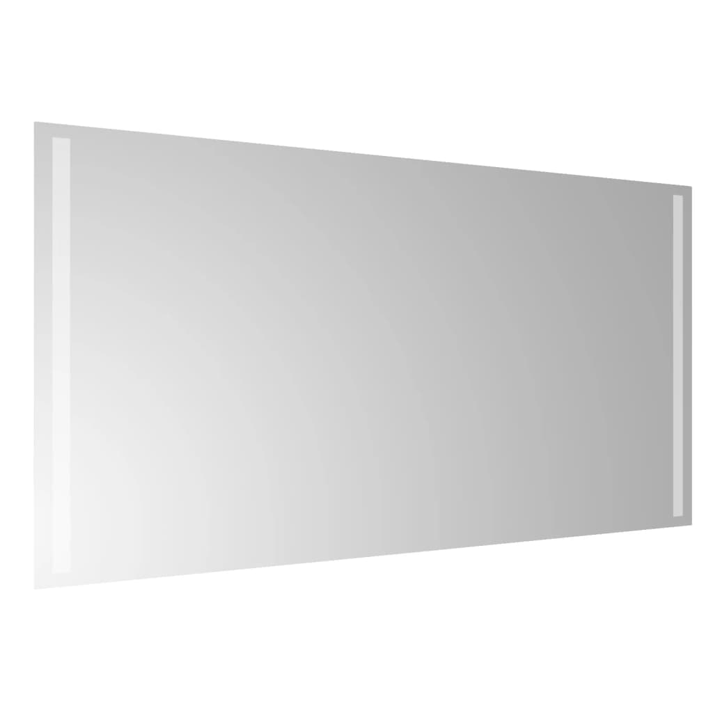 vidaXL Specchio da Bagno con Luci LED 100x50 cm