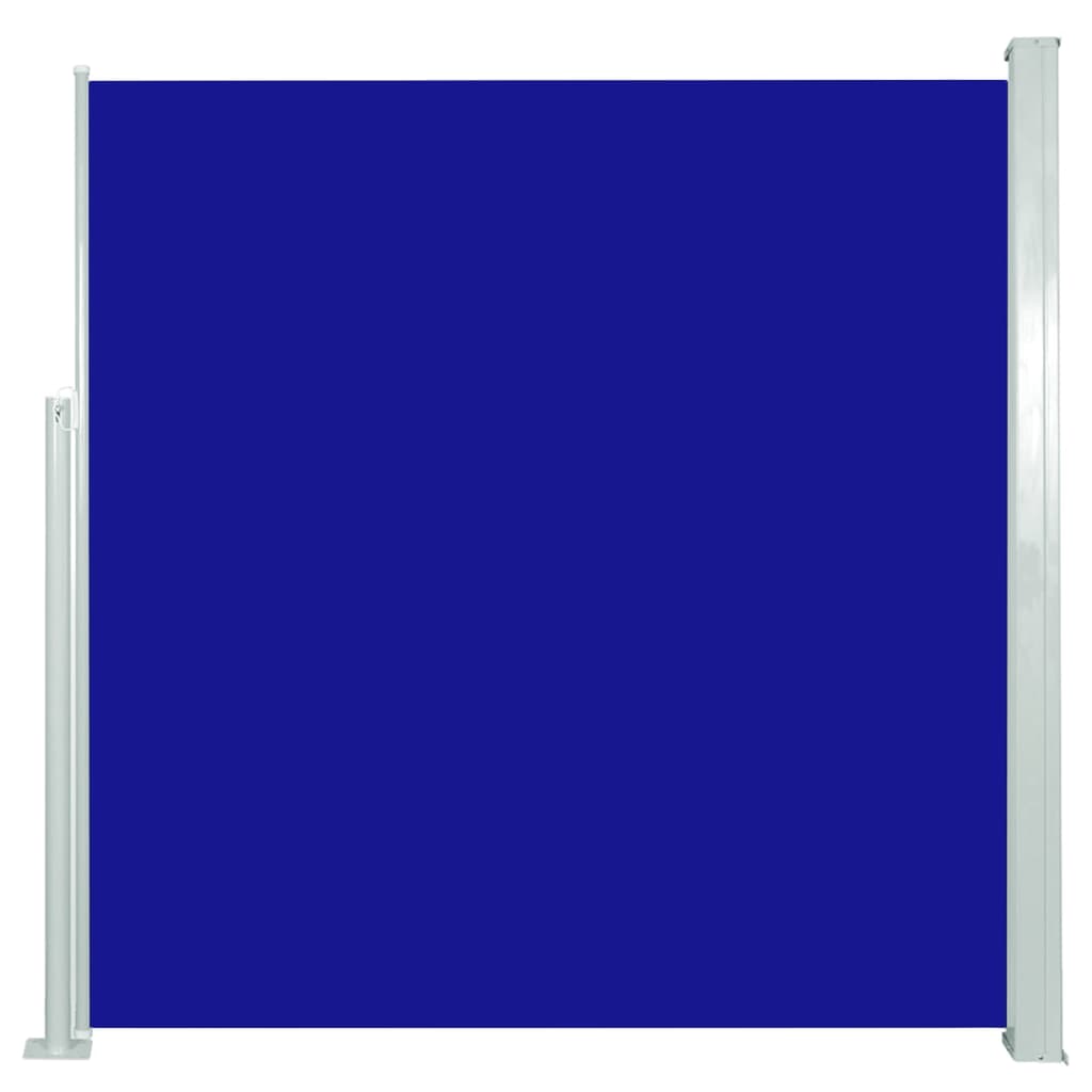 vidaXL Tenda da Sole Laterale Retrattile 140 x 300 cm Blu