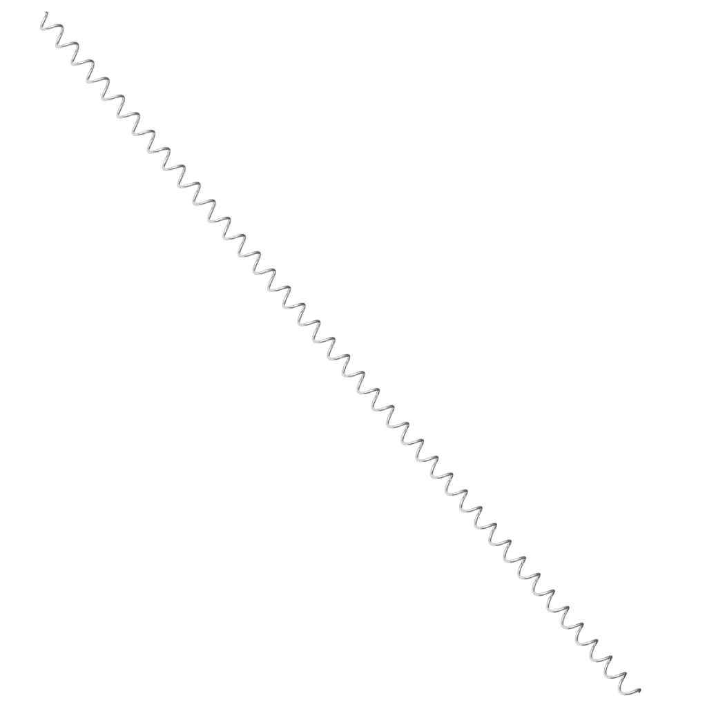 vidaXL Spirali per Gabbioni 24 pz in Acciaio Zincato 100 cm