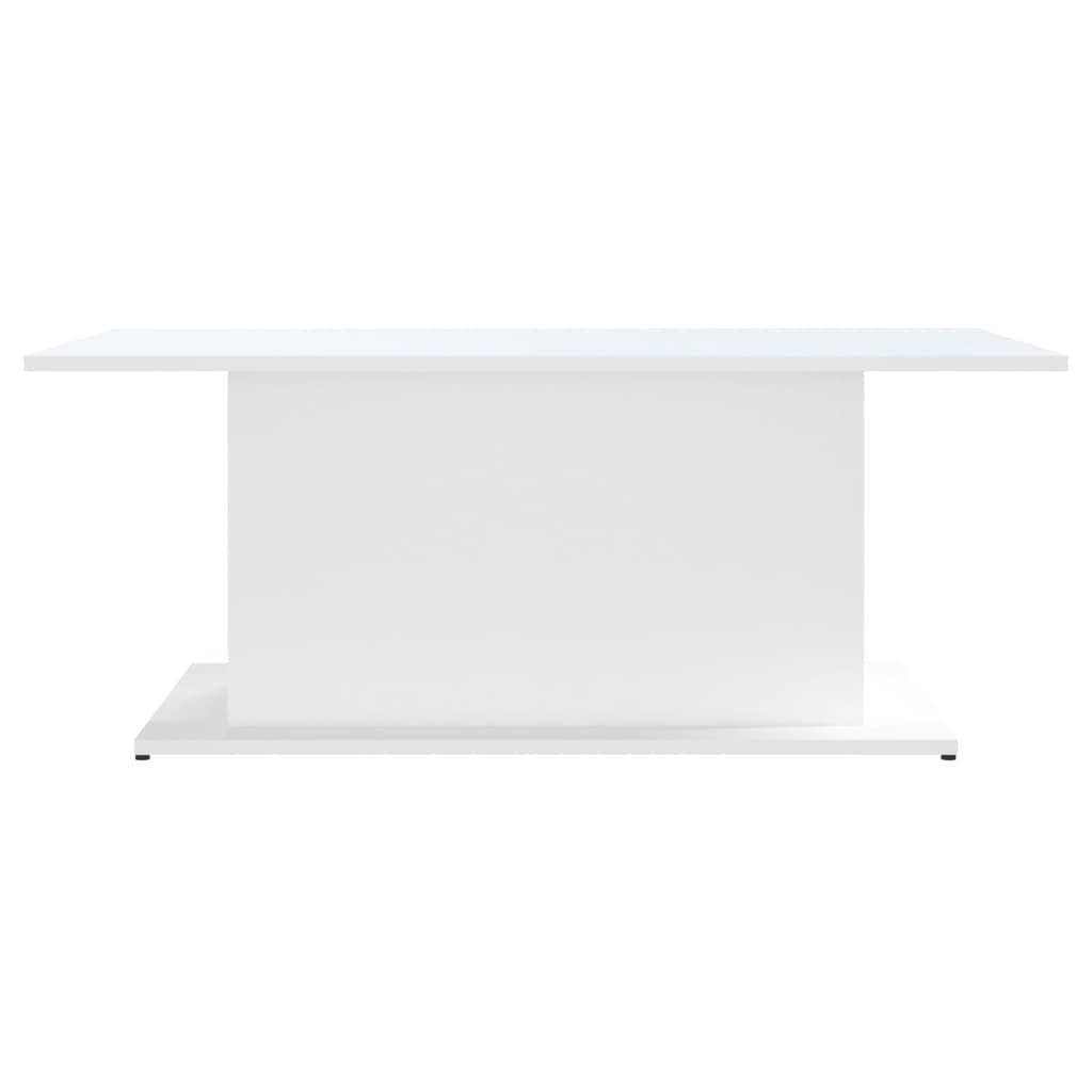 vidaXL Tavolino da Salotto Bianco 102x55,5x40 cm in Truciolato