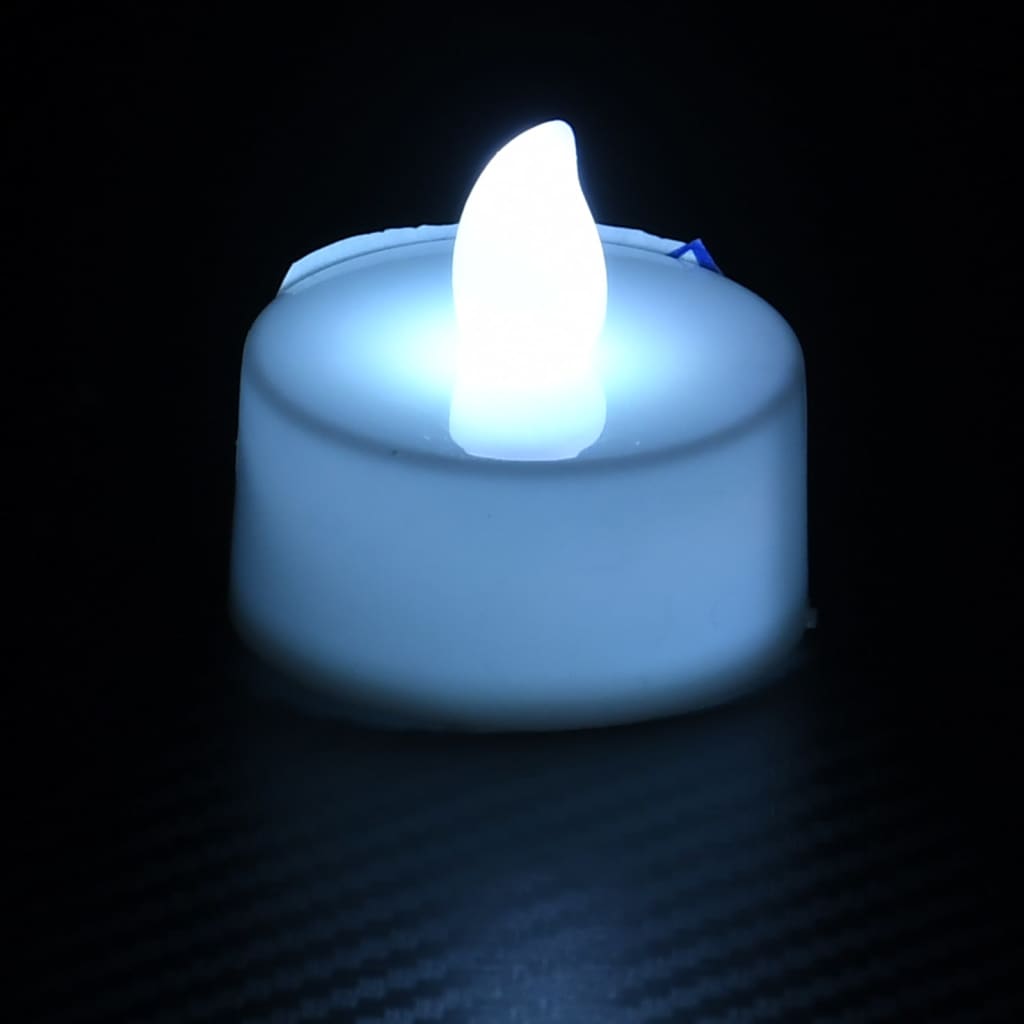 vidaXL Lumini Elettrici LED Senza Fiamma 100 pz Colorati