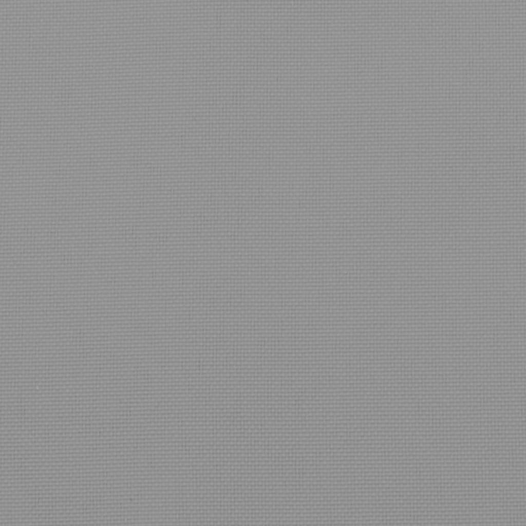 vidaXL Cuscini per Sedia 2 pz Grigi 50x50x7 cm Tessuto Oxford