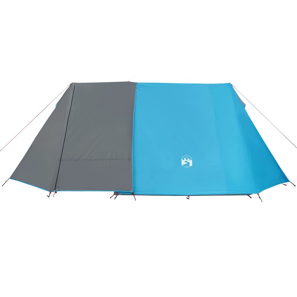 vidaXL Tenda da Campeggio per 3 Persone Blu Impermeabile