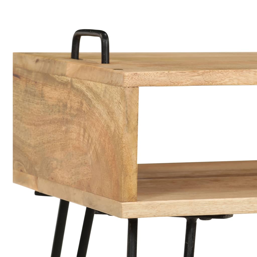 vidaXL Tavolino da Salotto in Legno Massello di Mango 100x60x45 cm
