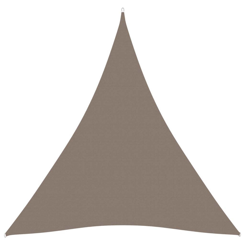 vidaXL Parasole a Vela Oxford Triangolare 4,5x4,5x4,5 m Talpa