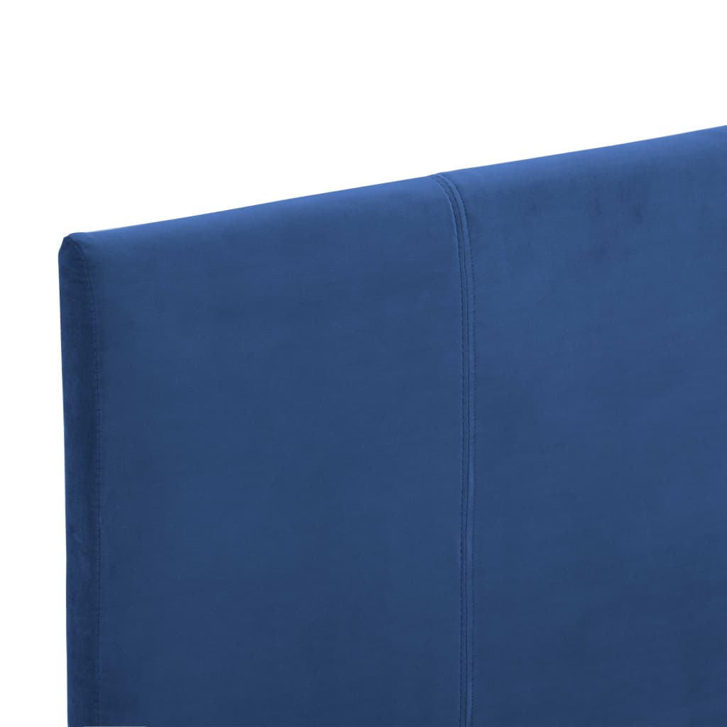 vidaXL Giroletto Blu in Tessuto 90x200 cm