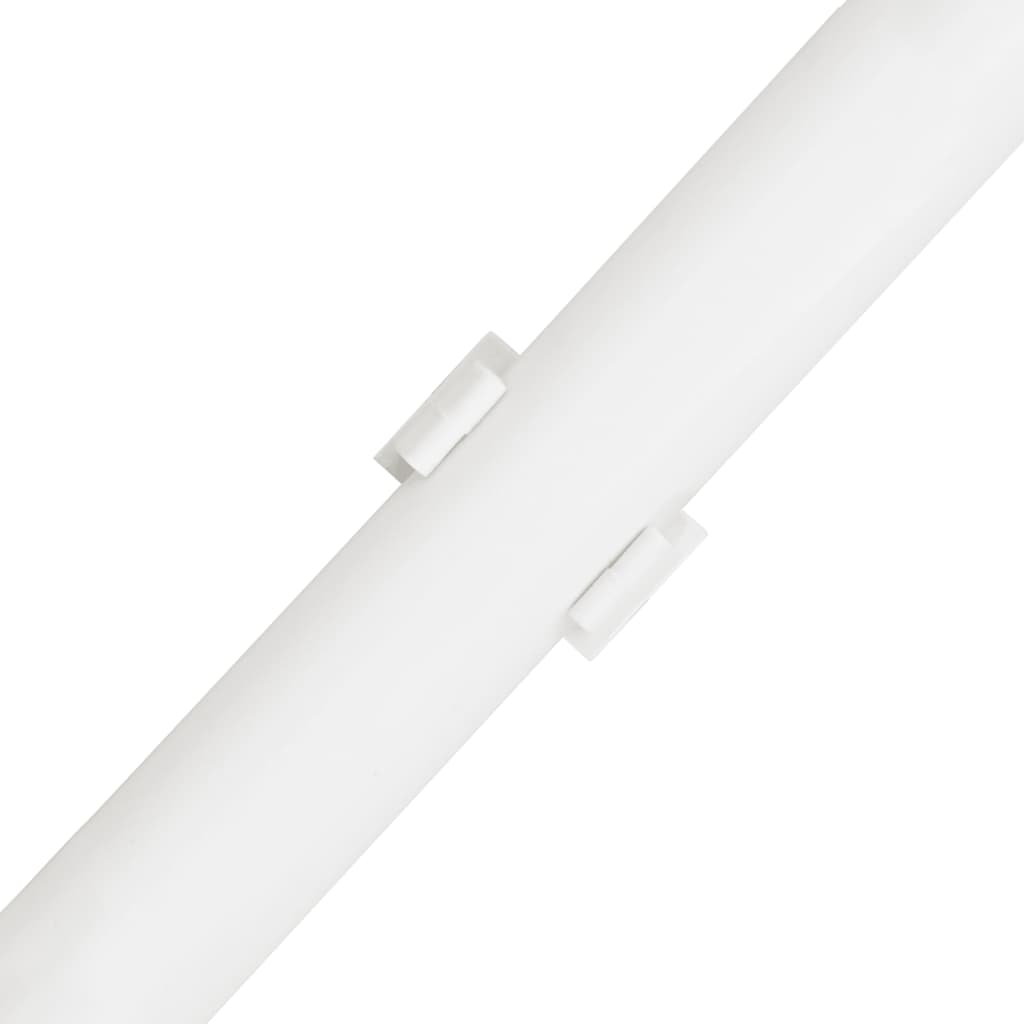 vidaXL Canaline per Cavi con Clip Ø30 mm 30 m in PVC