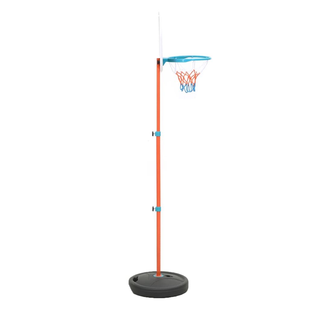 vidaXL Set da Basket Portatile Regolabile 133-160 cm