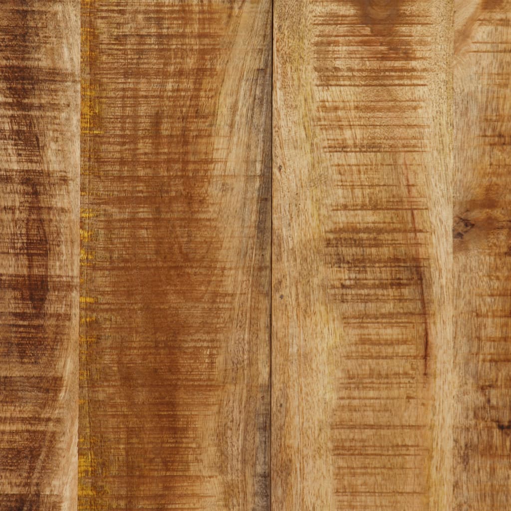 vidaXL Tavolo da Pranzo in Massello di Mango e Acciaio a Croce 180 cm
