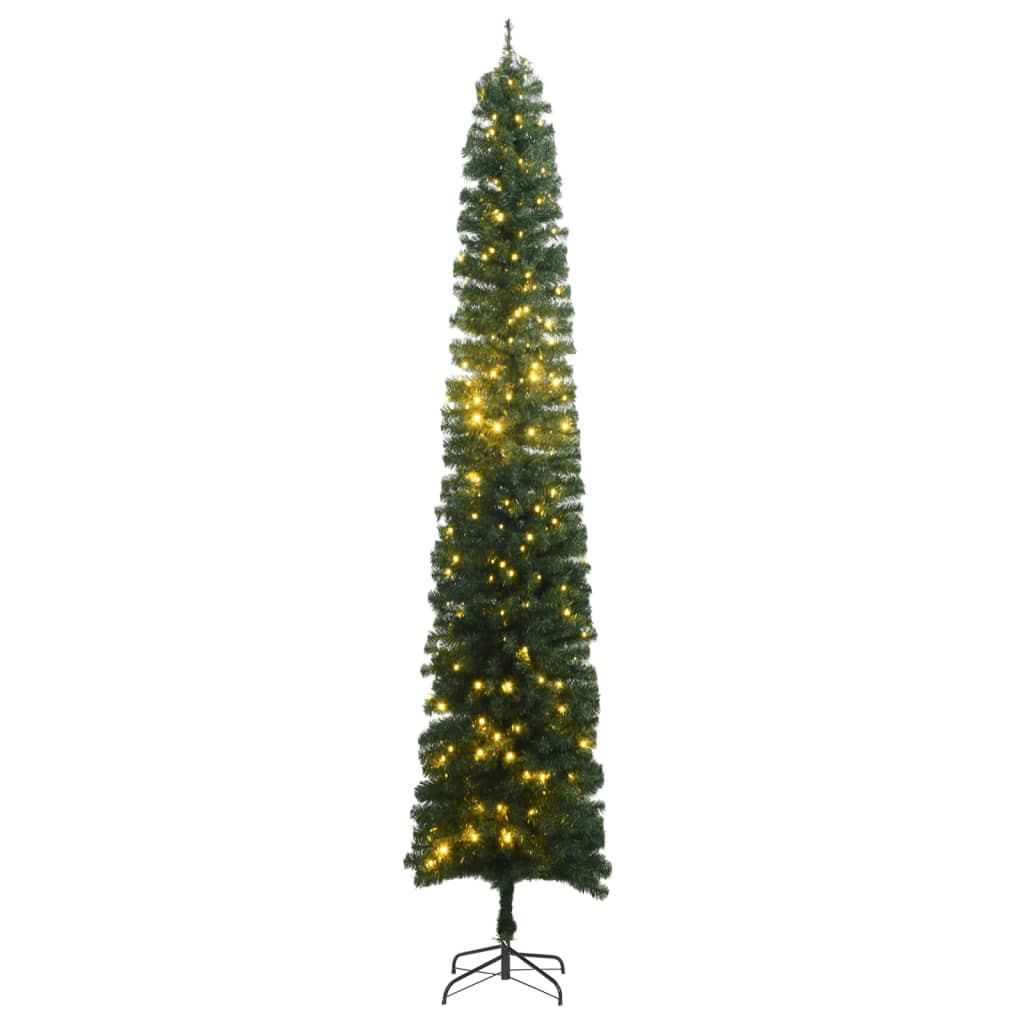 vidaXL Albero di Natale Sottile 300 LED 270 cm