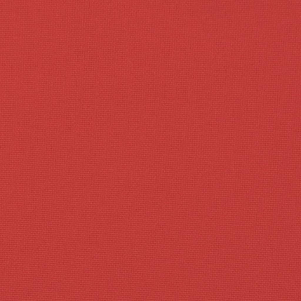 vidaXL Cuscino per Panca Rosso 150x50x7 cm in Tessuto Oxford