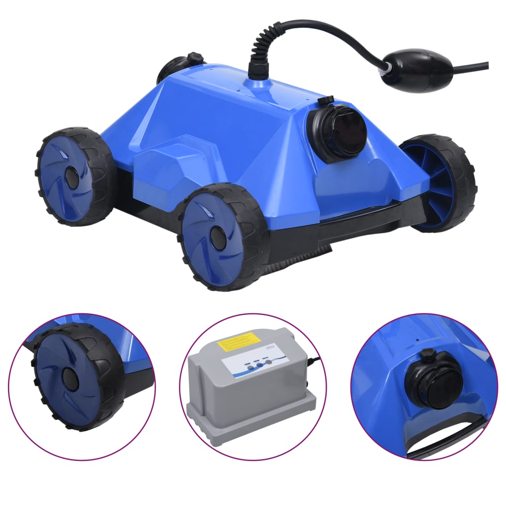vidaXL Robot Pulitore per Piscina