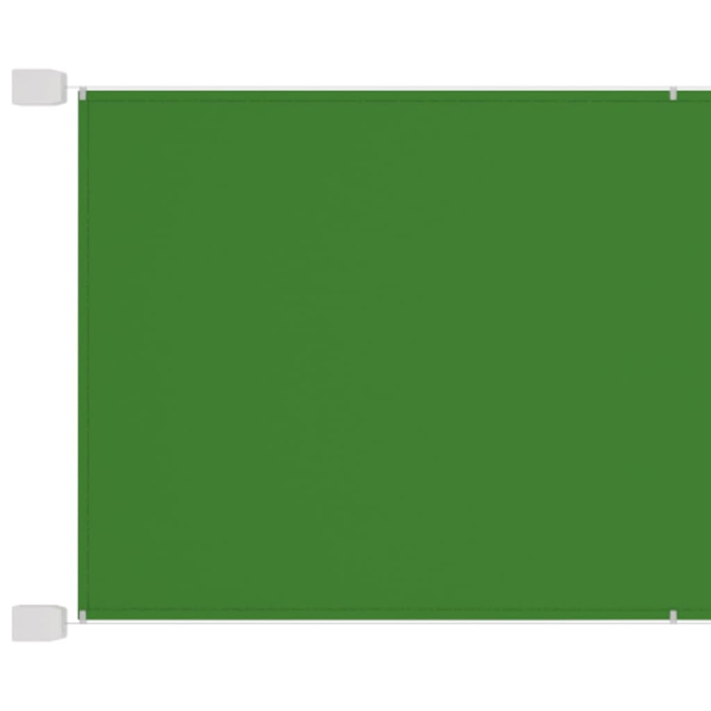 vidaXL Paravento Verticale Verde Chiaro 100x420 cm in Tessuto Oxford