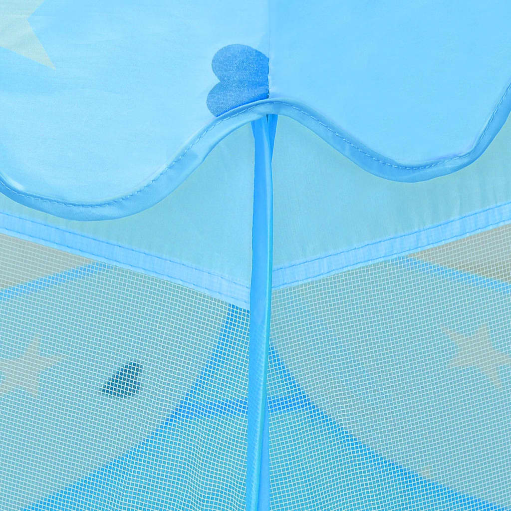 vidaXL Tenda da Gioco per Bambini Blu 102x102x82 cm