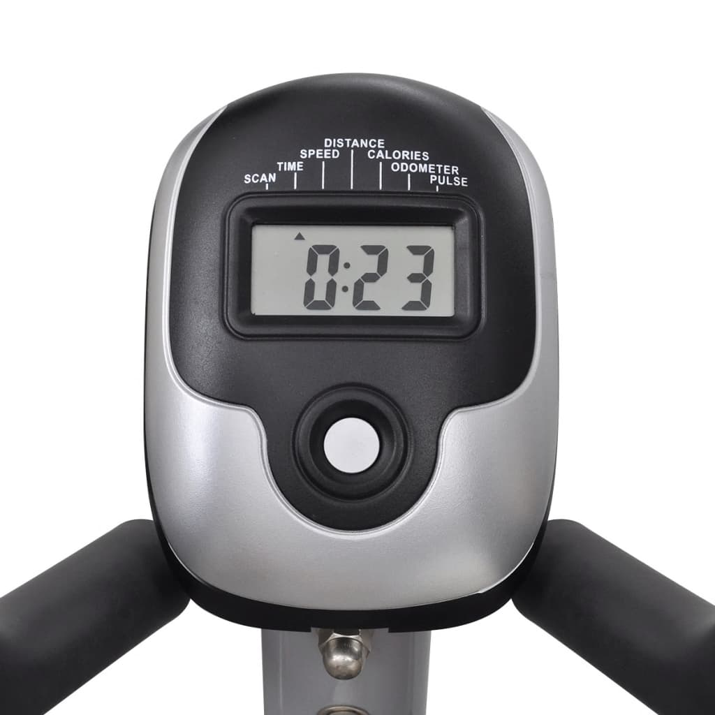 vidaXL Cyclette Elittica con Volano ad Impulsi Magnetici 3 kg