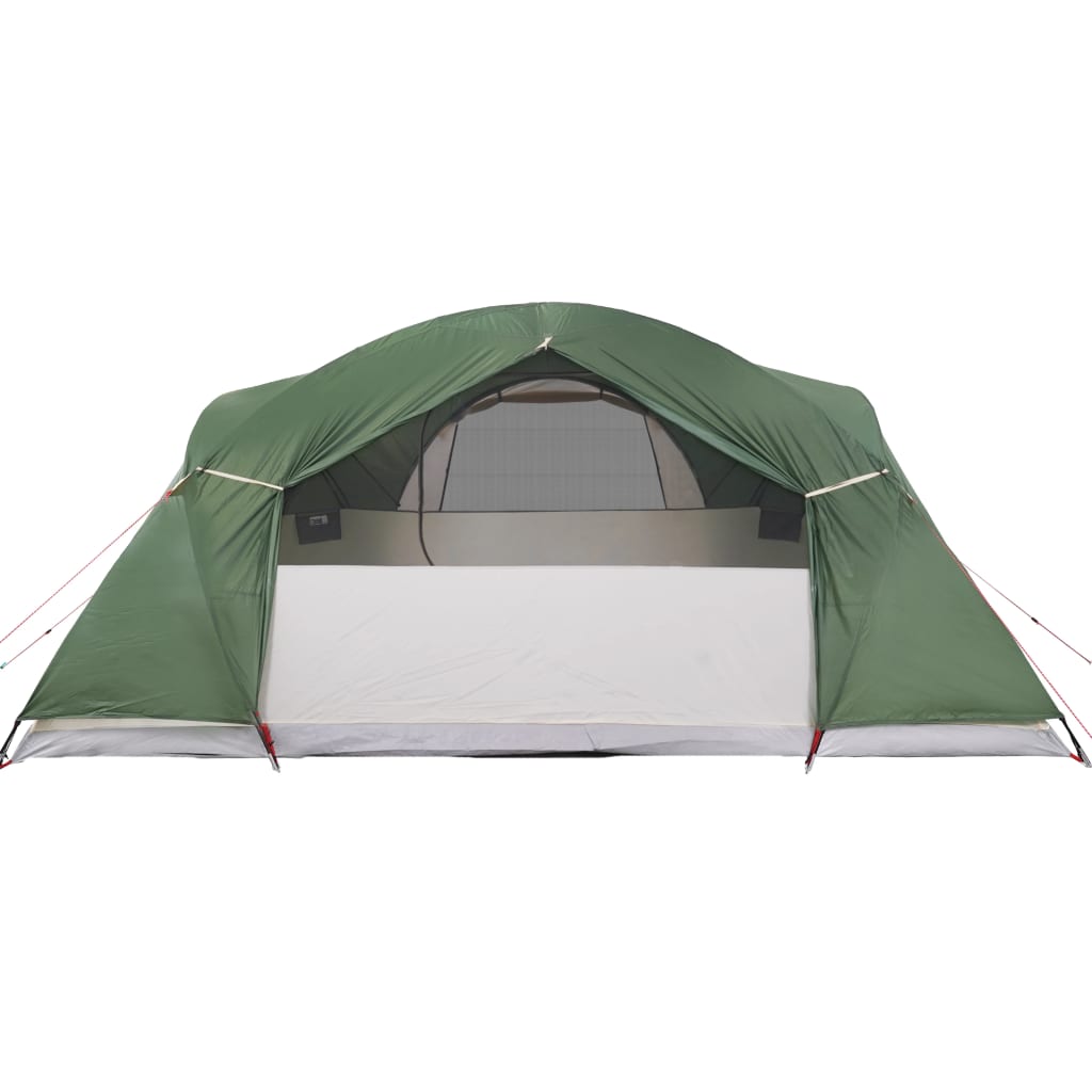 vidaXL Tenda da Campeggio Crossvent per 8 Persone Verde Impermeabile